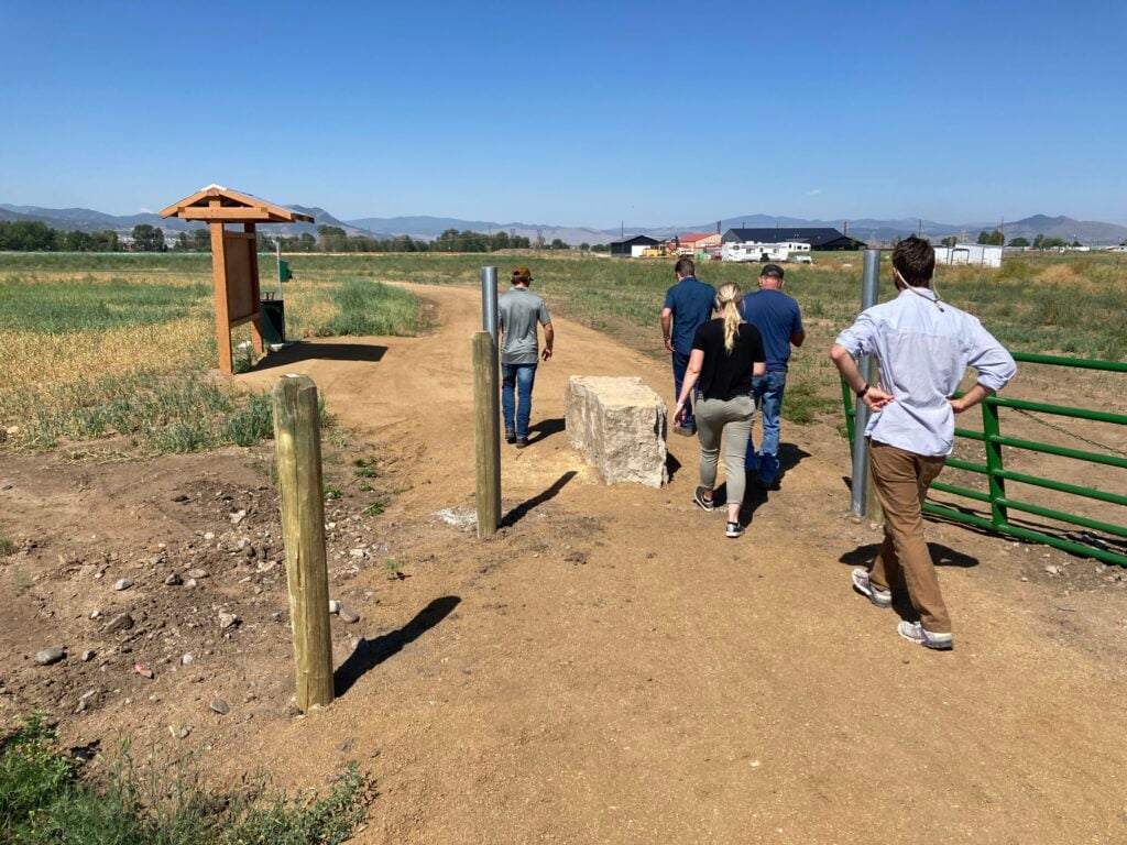 Prickly Pear Greenway Segment 2 North final walkthrough